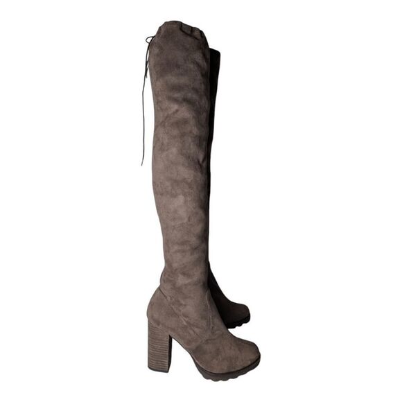 NWOB FREE PEOPLE North Star Over The Knee Boot Size 37(6.5) - Picture 6 of 12